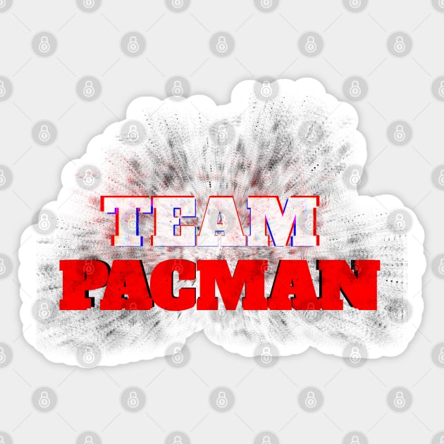 TEAM PACMAN Sticker by mobilunik